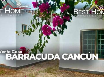 Casa · 160m² · 4 Recámaras · 1 Estacionamiento · Casa de 160 m² en Venta en Calle Barracuda Cancun