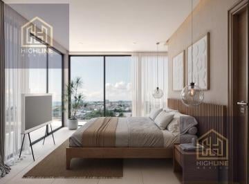 Departamento · 46m² · 1 Recámara · 1 Estacionamiento · Venta Departamento 1 Habitación con Vista Al Mar de Playa del Carmen y Piscina en Rooftop