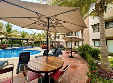 Departamento de 2 habitaciones, Mazatlán · Condominio Amueblado con Alberca Común a Una Cuadra de La Playa en Mazatlán