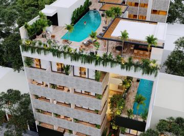 Departamento de 1 habitación, Solidaridad · Estudio en Venta en Centro de Playa del Carmen, a Pasos de La Playa y Coco Bongo
