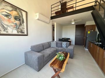 Departamento de 2 habitaciones, Mérida · Loft de 2 Recamaras, Amueblado, en Privada.