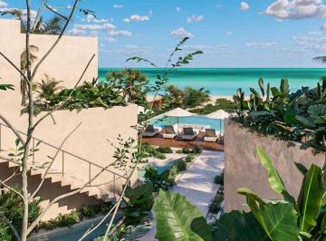 Departamento · 37m² · 1 Recámara · 1 Estacionamiento · Departamento Frente Al Mar 1 Recamara en Sisal, Yucatan