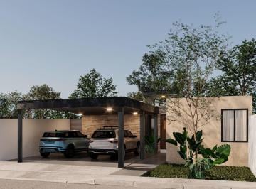 Casa en condominio de 3 habitaciones, Progreso · Venta de Casa de 1 Piso en Privada Residencial
