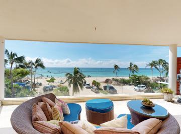 Departamento de 2 habitaciones, Solidaridad · Departamento en Venta 2 Recámaras Frente Al Mar en Playa del Carmen Club Privado