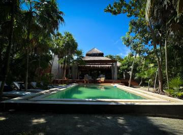 Villa de 4 habitaciones, Tulum · Terreno y Villa en Siaan Kaan