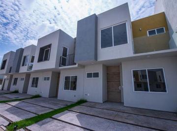 Casa · 97m² · 3 Recámaras · 2 Estacionamientos · Casa en Venta en Albazur Modelo Plumbago 64, Bosques de Santa Anita