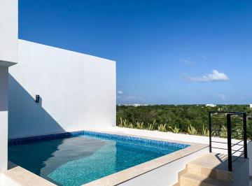 Departamento de 3 habitaciones, Tulum · Penthouse 3 Rec. con Alberca Privada