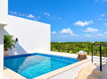 Departamento de 3 habitaciones, Tulum · Amplio Penthouse 3 Rec. con Alberca Privada
