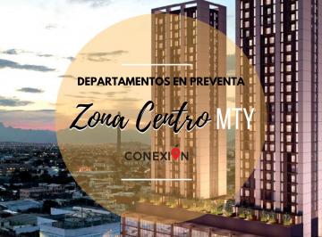 Departamento de 2 habitaciones, Monterrey · Departamentos en Preventa en El Centro de Monterrey, Entrega Sep2025!