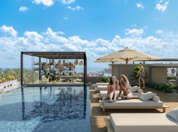 Departamento · 42m² · 1 Recámara · 1 Estacionamiento · Departamento en Venta Tipo Estudio Sobre La 5ta Av en El Centro de Todo El Turismo