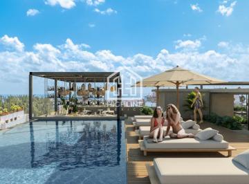 Departamento · 42m² · 1 Recámara · 1 Estacionamiento · Departamento en Venta Tipo Estudio Sobre La 5ta Av en El Centro de Todo El Turismo