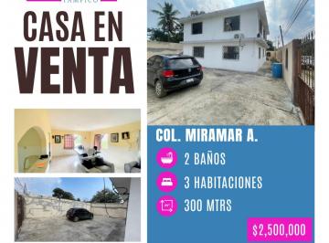 Casa · 180m² · 4 Recámaras · 6 Estacionamientos · Casa - Miramar