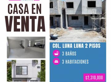 Casa · 132m² · 3 Recámaras · Casa - Jesús Luna Luna