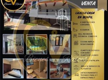 Casa · 4 Recámaras · 10 Estacionamientos · Casa en Bonfil
