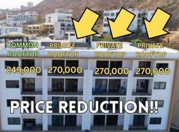 Departamento de 2 habitaciones, Los Cabos · Million Dollar View Penthouses At Sunset! Plus a 667sqft Private Rooftop!
