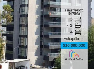 Departamento · 398m² · 3 Recámaras · 4 Estacionamientos · Departamento de Lujo en Venta, Roma Bosque Real