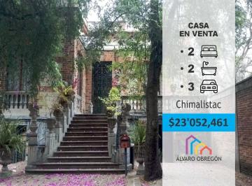 Casa en condominio · 548m² · 2 Recámaras · 3 Estacionamientos · Hermosa Casa Colonial en Venta, Chimalistac Álvaro Obregón