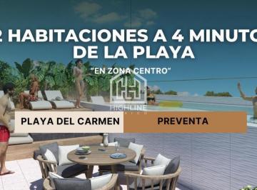 Departamento · 28m² · 1 Recámara · 1 Estacionamiento · Departamento en Playa del Carmen Zona Centro