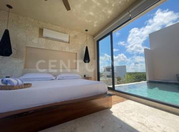 Departamento · 190m² · 3 Recámaras · 1 Estacionamiento · Penthouse Equipado en Venta - Chemuyil Tulum