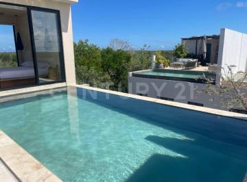 Departamento · 190m² · 3 Recámaras · 1 Estacionamiento · Penthouse Amueblado en Venta - Chemuyil Tulum