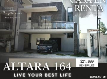 Casa de 4 habitaciones, Pachuca · Casa en Renta en Altara 164, Pachuca
