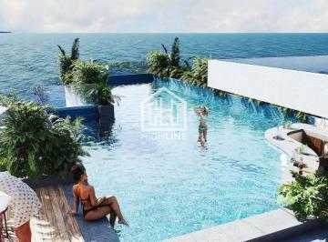 Departamento · 118m² · 1 Recámara · Departamento en Venta, Cancun, 1 Habitación, Vista Al Mar, con Alberca Infinita