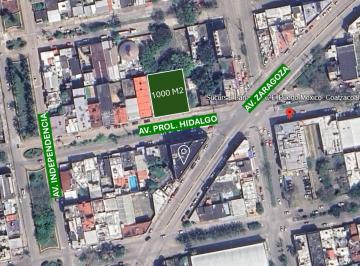 Terreno / Lote · 1000m² · Terreno en Venta Av Miguel Hidalgo, Col. Avila Camacho, Entre Independencia y Zaragoza