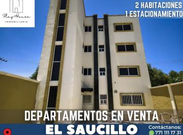 Departamento de 2 habitaciones, Mineral de la Reforma · Venta de Departamentos en El Saucillo, Mineral de La Reforma