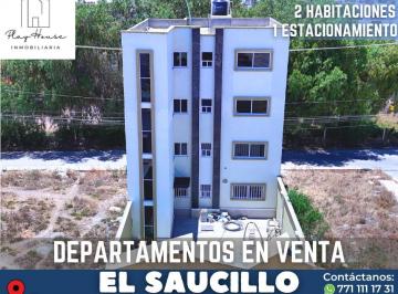 Departamento de 2 habitaciones, Mineral de la Reforma · Venta de Departamentos en El Saucillo, Mineral de La Reforma