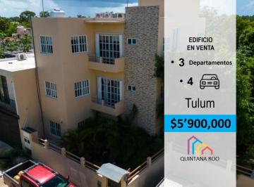 Edificio · 1 Recámara · 4 Estacionamientos · Edificio en Venta con 3 Departamentos