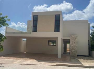 Casa · 311m² · 4 Recámaras · 2 Estacionamientos · Casa en Venta de 4 Recámaras en Residencial Única Living, Mérida, Yucatán