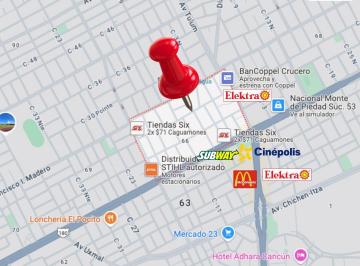 Terreno / Lote · 325m² · Venta Terreno Centro de Cancun, Sm 66, $1.070 Mdp, 300 m²