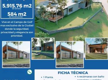 Casa de 4 habitaciones, Morelia · Venta Residencia Exclusiva en Club de Golf Tres Marías, Morelia