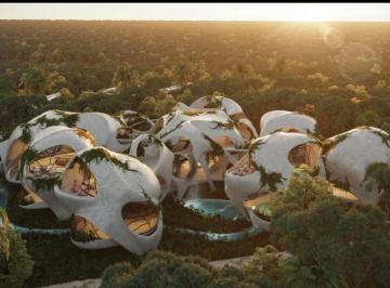 Villa · 800m² · 3 Recámaras · 1 Estacionamiento · Venta Villa Inmersas en La Naturaleza de 3 Recamaras con Spa