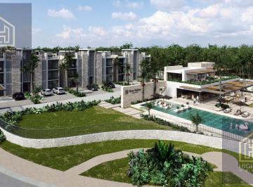 Departamento · 110m² · 3 Recámaras · 1 Estacionamiento · Departamento en Playa del Carmen, 110 m² con Casa Club