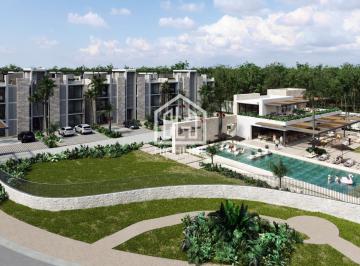 Departamento · 110m² · 3 Recámaras · 1 Estacionamiento · Departamento en Playa del Carmen, 110 m² con Casa Club