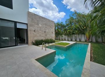 Casa en condominio de 3 habitaciones, Mérida · Casa Amueblada con Paneles en Privada Oasis, Yucatan Country Club