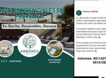Casa de 2 habitaciones, Santa Cruz Xoxocotlán · Oaxaca Ciudad Venta de Lotes y Casas en Fraccionamiento Arboreo