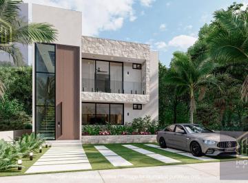 Villa · 178m² · 3 Recámaras · 2 Estacionamientos · Villa en Tulum, en Venta, de 3 Habitaciones, con Acceso a Campo de Golf