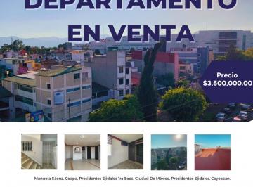 Departamento de 3 habitaciones, Coyoacán · Hermoso Departamento en Venta