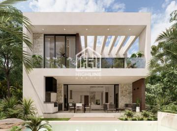 Villa · 297m² · 3 Recámaras · 2 Estacionamientos · Villa en Venta, en Tulum, 3 Habitaciones, Alberca, Acceso a Campo de Golf, Zona Exclusiva
