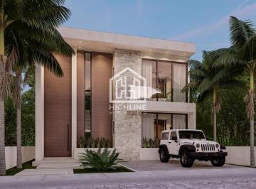 Villa · 297m² · 3 Recámaras · 2 Estacionamientos · Villa en Venta, en Tulum, 3 Habitaciones, Alberca, Acceso a Campo de Golf, Zona Exclusiva
