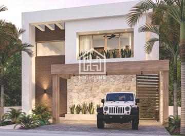Villa · 244m² · 3 Recámaras · 2 Estacionamientos · Villa en Venta, en Tulum, 3 Habitaciones, con Acceso a Campo de Golf