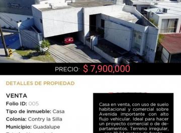 Casa de 3 habitaciones, Guadalupe · Casa en Venta Contry La Silla