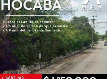 Terreno / Lote · 6887m² · Terreno en Hocaba, Yucatan.