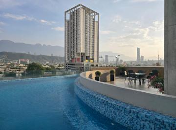 Hermoso departamento completamente amueblado y equipado, Ubicado en piso 16, la · Departamento en Venta Zona Centro Monterrey