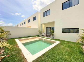 Casa en condominio de 3 habitaciones, Conkal · Casa en Venta en Merida Yucatan Conkal Estela