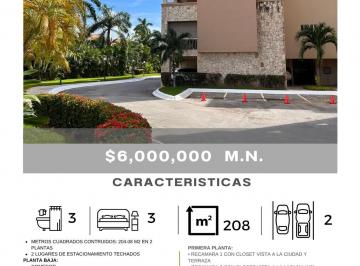 Departamento · 208m² · 3 Recámaras · 2 Estacionamientos · Departamento - Zona Hotelera