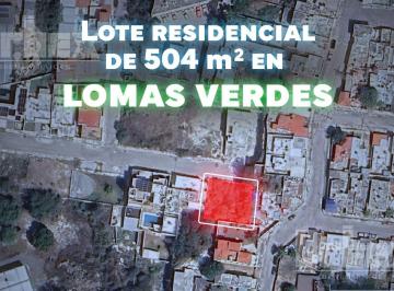 Terreno / Lote · 504m² · Lote en Venta en Privada Lomas Verdes, Campeche