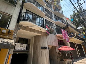 Departamento de 1 habitación, Cuauhtémoc · Departamento en Renta en Roma Norte, Cdmx